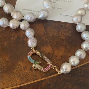 COBRA SNAKE Gemstone Vermeil Sterling Clasp